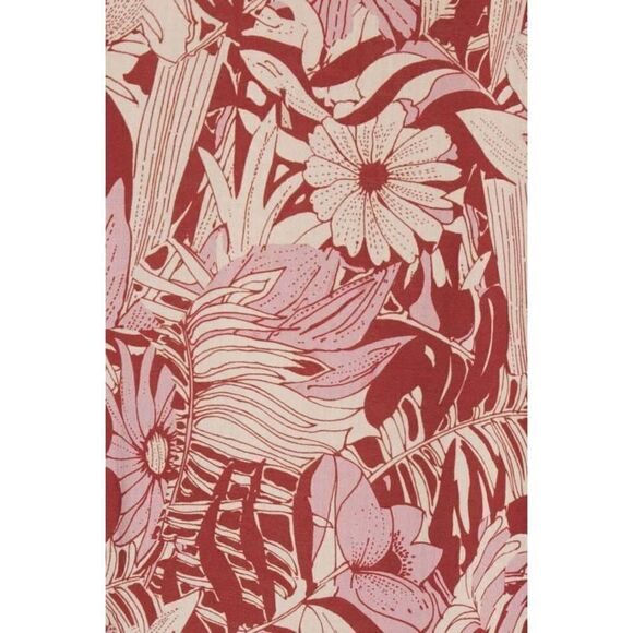 TROVATA Bird of Paradise Makena Skirt, Canela Palm S $278 NWOT - Picture 3 of 10